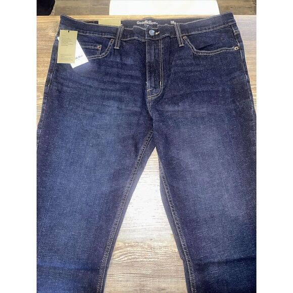 Men's Slim Fit Neville Jeans - Goodfellow & Co. 38”x30” Total flex. NWT. - Picture 1 of 4